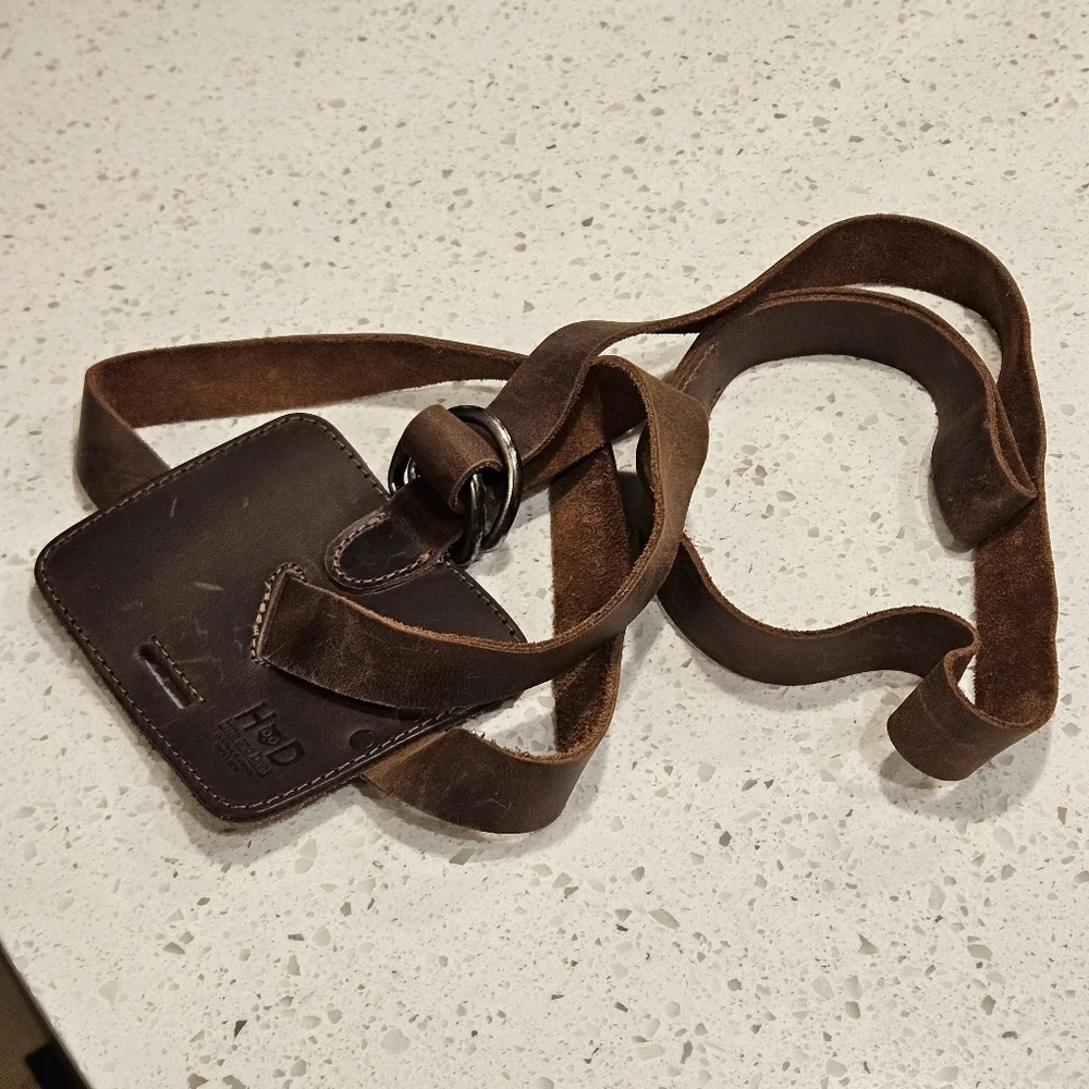 Hide & Drink Adjustable Leather Book Strap Carrier Shoulder Carry Reader